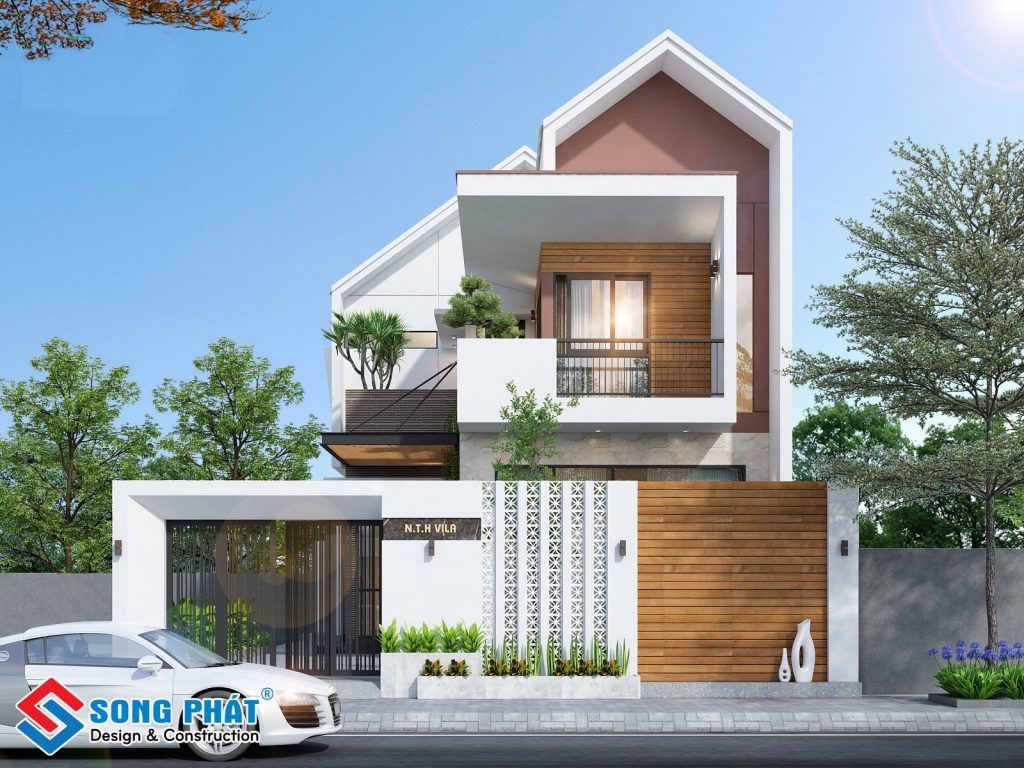 Nhà mặt tiền 6m.
